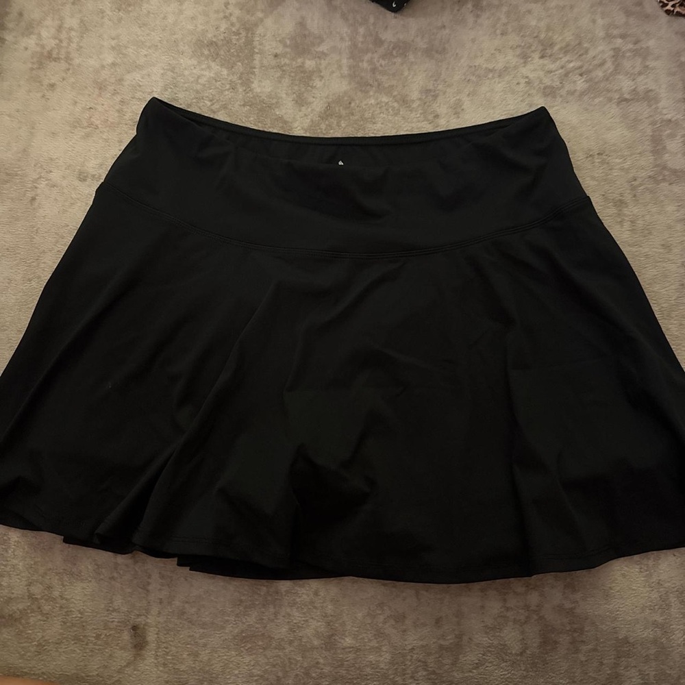 Elegant Black Skater Skirt